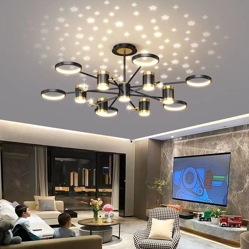 Luxury Nordic Star Whole Light Chandelier