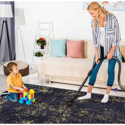 Non-Slip, Non-Shedding, Foldable, Low-Pile, LOOM LUXE 5x8 Area Rug