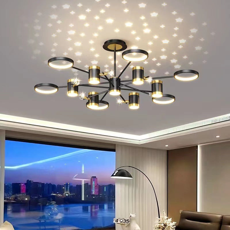Luxury Nordic Star Whole Light Chandelier