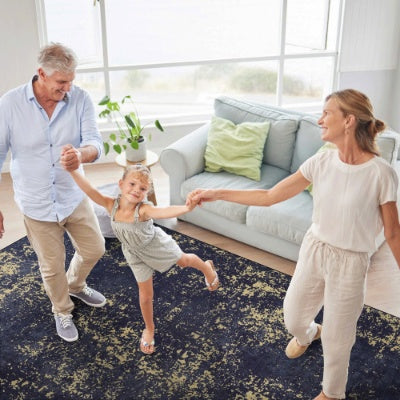 Non-Slip, Non-Shedding, Foldable, Low-Pile, LOOM LUXE 5x8 Area Rug