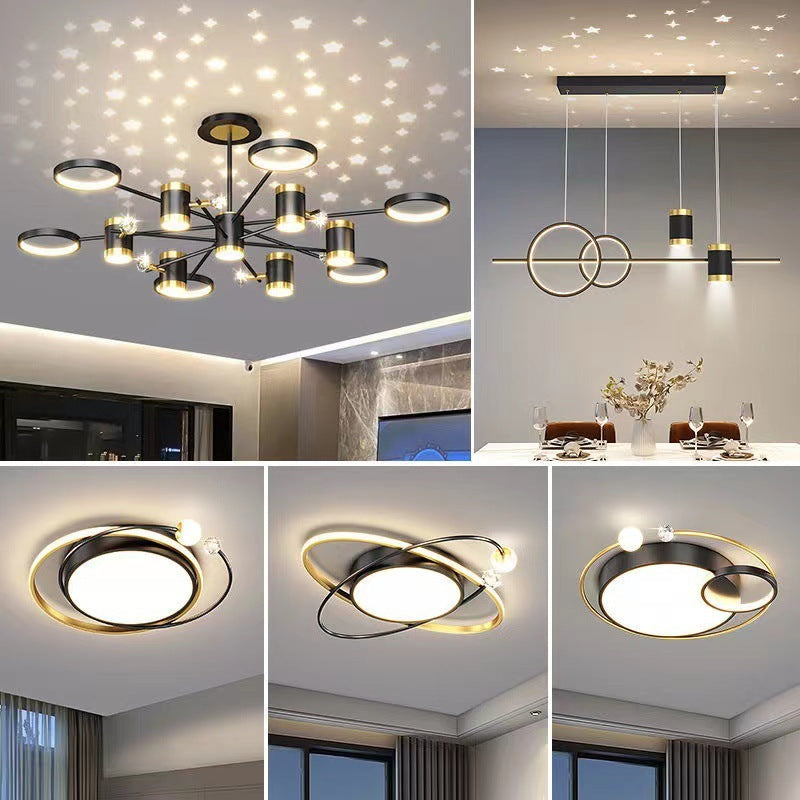 Luxury Nordic Star Whole Light Chandelier