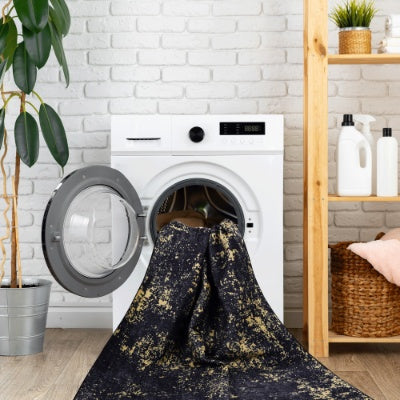 Non-Slip, Non-Shedding, Foldable, Low-Pile, LOOM LUXE 5x8 Area Rug