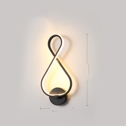 minimalist led nordic wall lamp