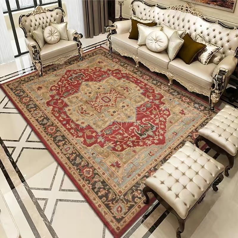 Soft Non-Slip Vintage Bohemian Persian Style Antique Rugs