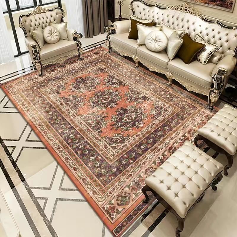 Soft Non-Slip Vintage Bohemian Persian Style Antique Rugs