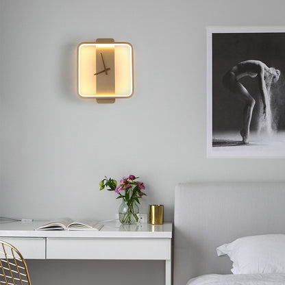Modeling Bedroom Wall Lamp Clock