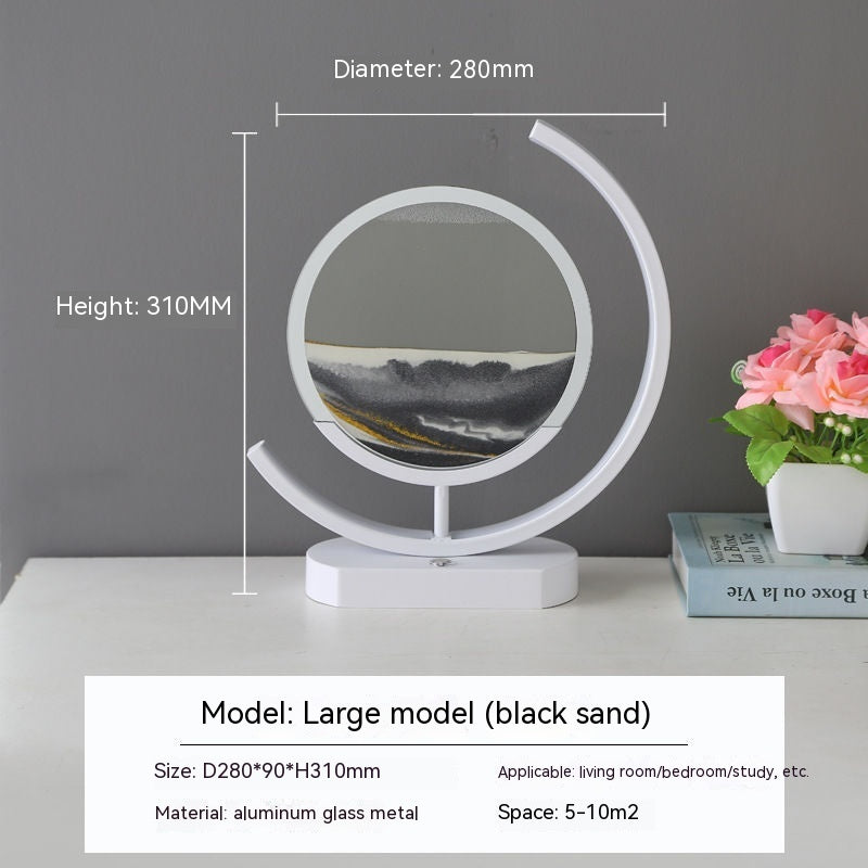 High-end Quicksand 3D Decorative Led Lamp