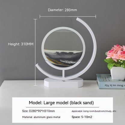 High-end Quicksand 3D Decorative Led Lamp