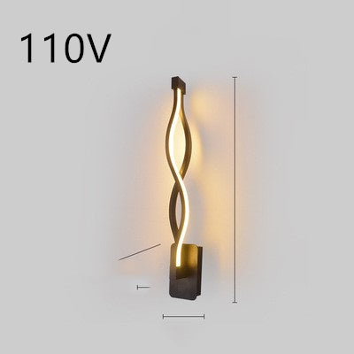 minimalist led nordic wall lamp