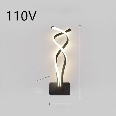 minimalist led nordic wall lamp