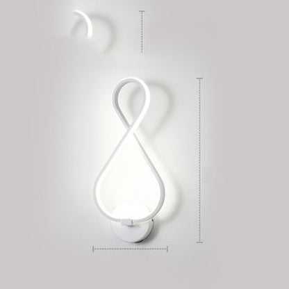 minimalist led nordic wall lamp