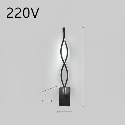 minimalist led nordic wall lamp