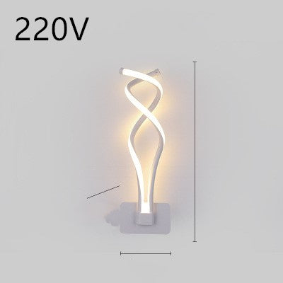 minimalist led nordic wall lamp