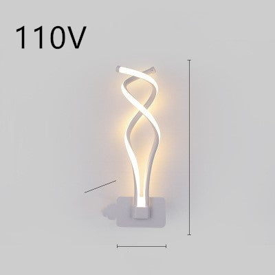 minimalist led nordic wall lamp