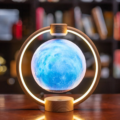 3D Stereo Colorful Glare Moon Light