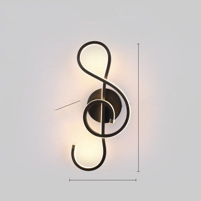 minimalist led nordic wall lamp