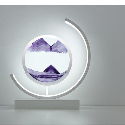 High-end Quicksand 3D Decorative Led Lamp