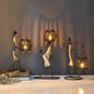 Creative Candle Holder Iron Home Decoration Kitchen Restaura