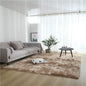 Variegated Tie-dye Gradient Long Wool End Table Rugs