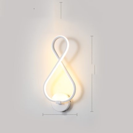 minimalist led nordic wall lamp