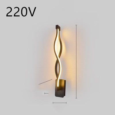 minimalist led nordic wall lamp