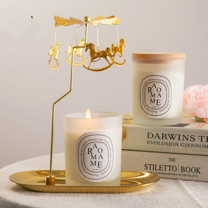 Frosted Cup Aromatherapy Candle Home Use