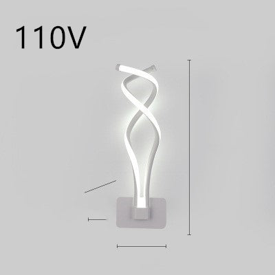 minimalist led nordic wall lamp