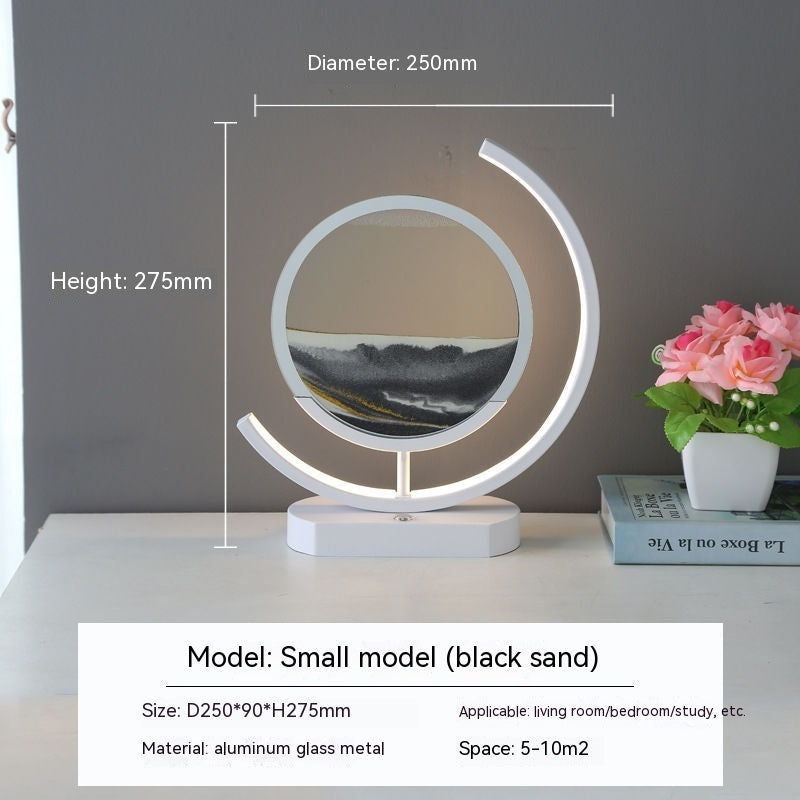 High-end Quicksand 3D Decorative Led Lamp
