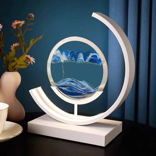 High-end Quicksand 3D Decorative Led Lamp
