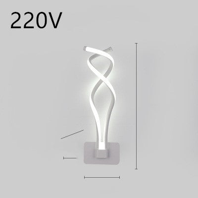 minimalist led nordic wall lamp