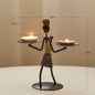 Creative Candle Holder Iron Home Decoration Kitchen Restaura