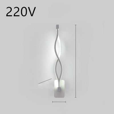 minimalist led nordic wall lamp